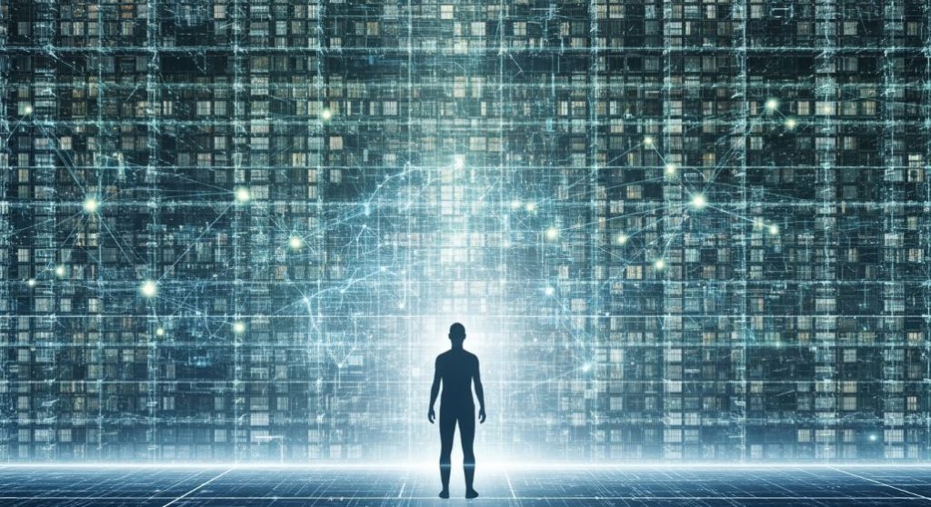 방대한 정보를 기억하고 활용하는 AI의 초대규모 컨텍스트 창을 시각화한 이미지