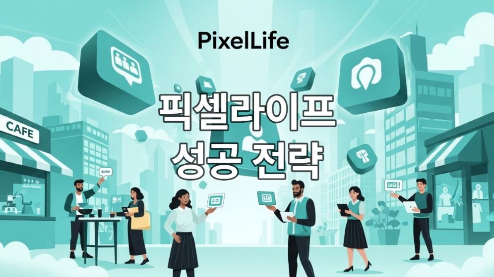 2026년 픽셀라이프 시대, 분할된 소비 트렌드를 포착하기 위해 디지털 도구와 인간적인 통찰력으로 민첩하게 움직이는 중소기업 대표들의 모습